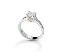 Anello Salvini Donna Battito in Oro bianco Diamante 0.10 Ct 20074770 - 20074770